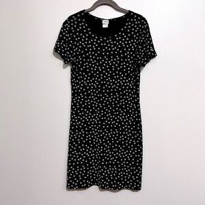 Spice Clothing Y2K Black & White Floral Bodycon Mini Dress